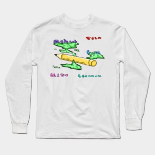 Corrupt Pencil Long Sleeve T-Shirt